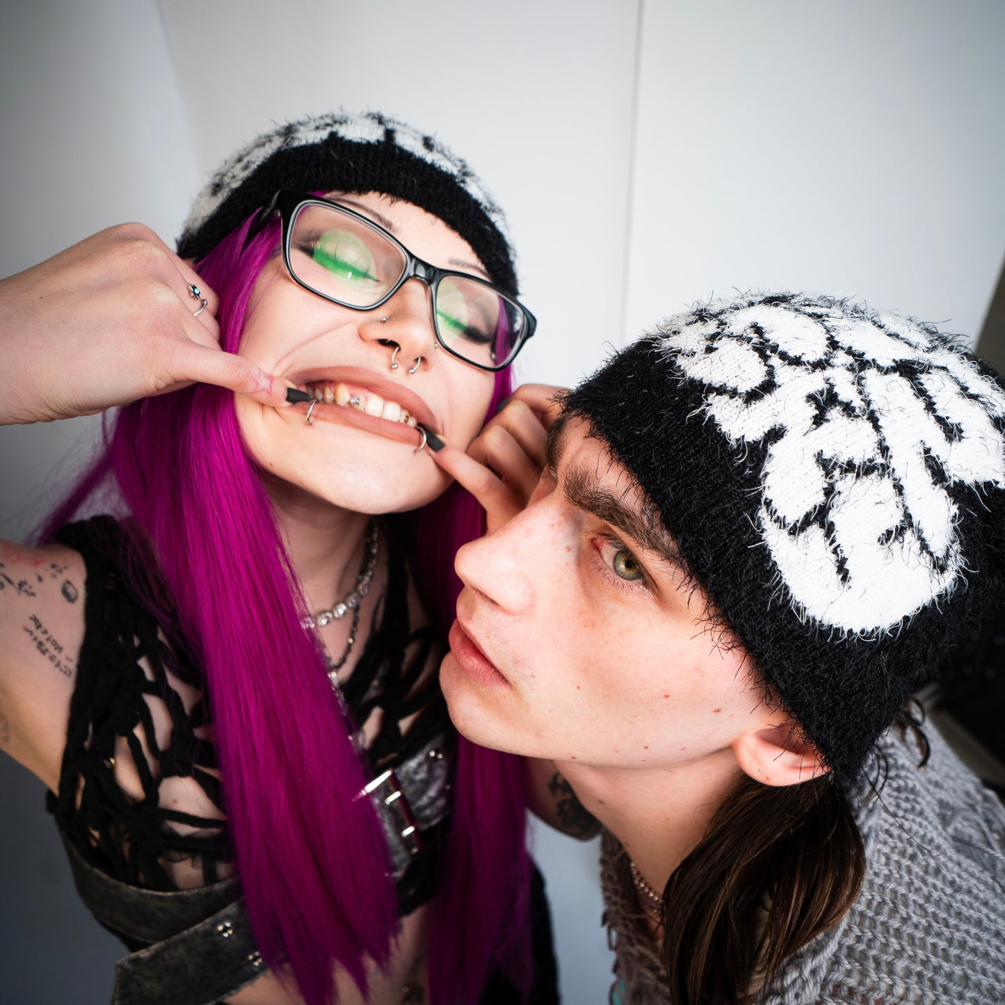 Draft Furry Beanie v1 Phantom Black